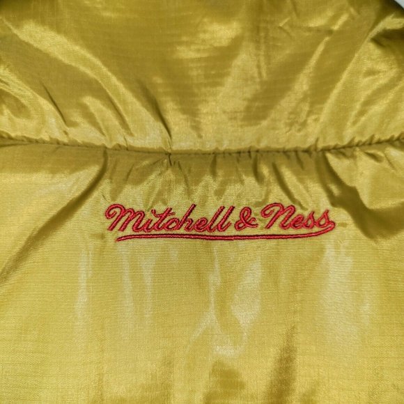 San Francisco 49ers Red Gold Throwback Mitchell & - Picture 9 of 10